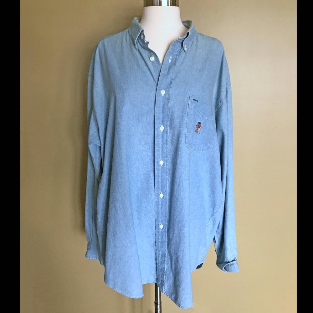 Tommy Hilfiger Chambray Button-Down (Mens/Womens)